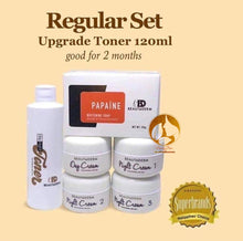 Load image into Gallery viewer, Upgraded Regular Set - 120ml Toner (Good for 2 months) plus  FREEBIES) *** HIGH DEMAND***
